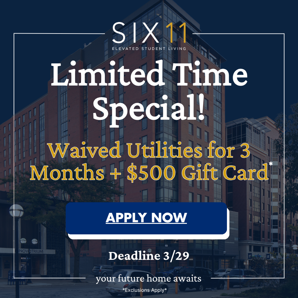 Waived utilities for 3 months + $500 gift card