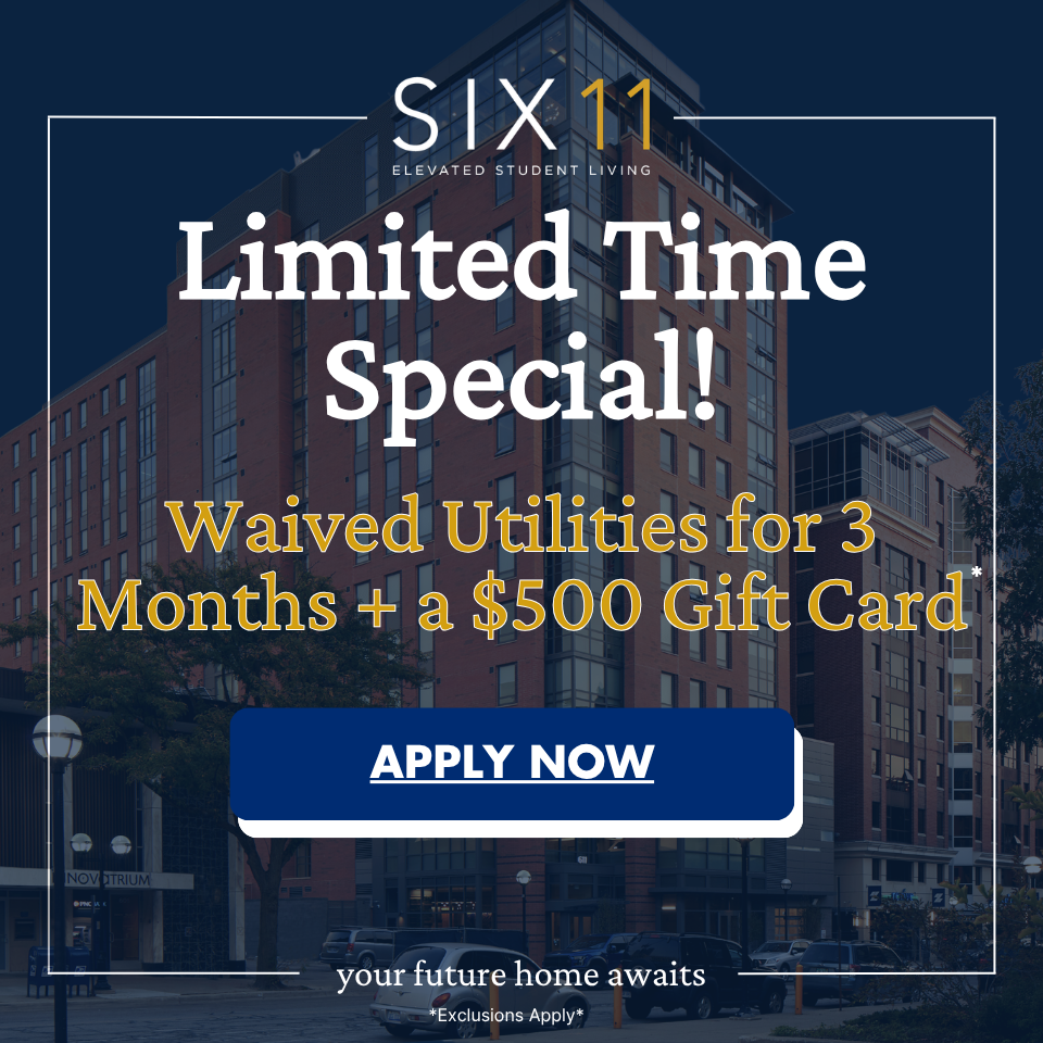 Waived utilities for 3 months + $500 gift card